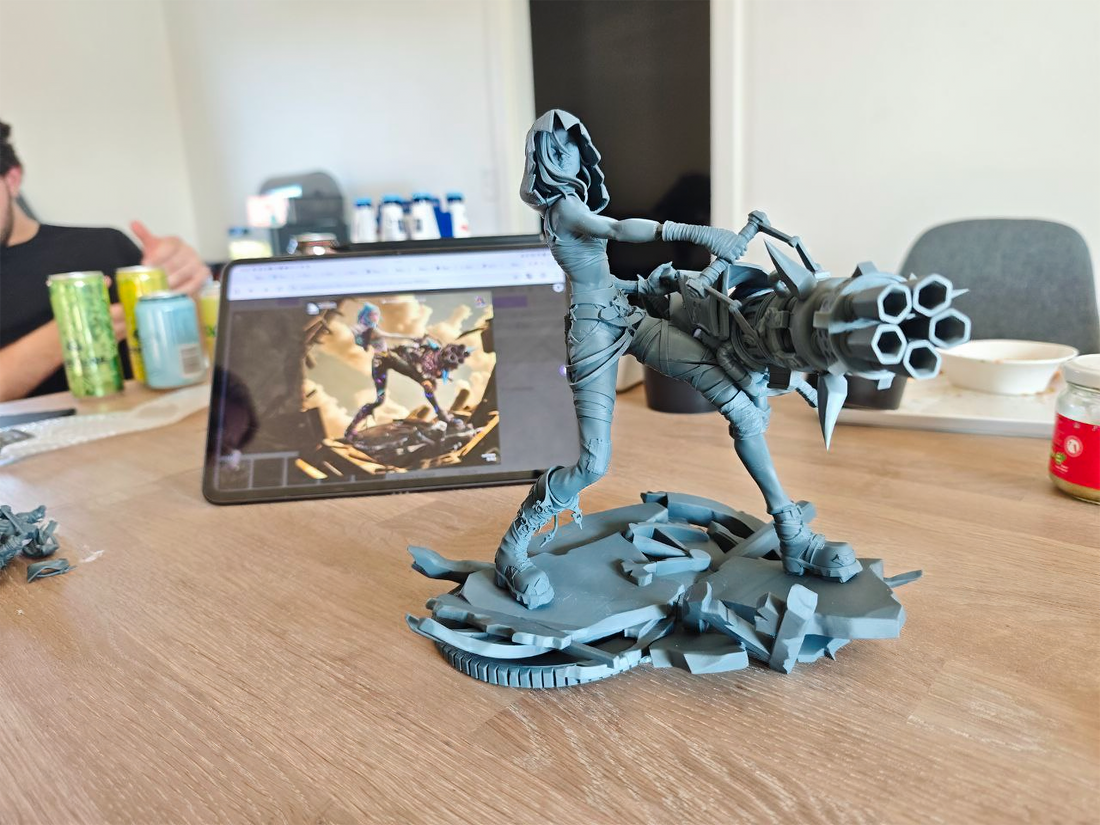 Zalety figurek drukowanych technologią 3D Jinx perfect finish