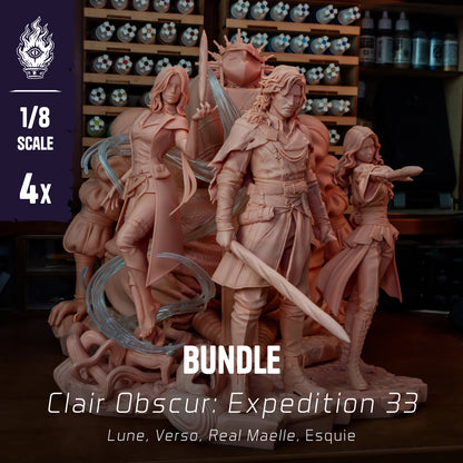 Verso, Lune, Real Maelle, Esquie Bundle - Clair Obscur: Expedition 33