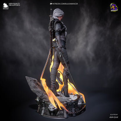 Ciri Stylized - The Witcher 4