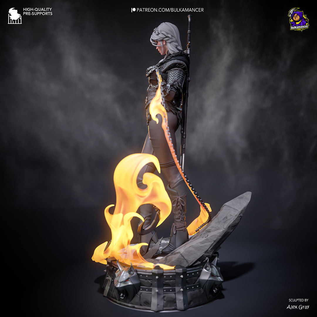 Ciri Stylized - The Witcher 4