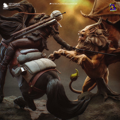 Ciri vs Manticore - The Witcher 4