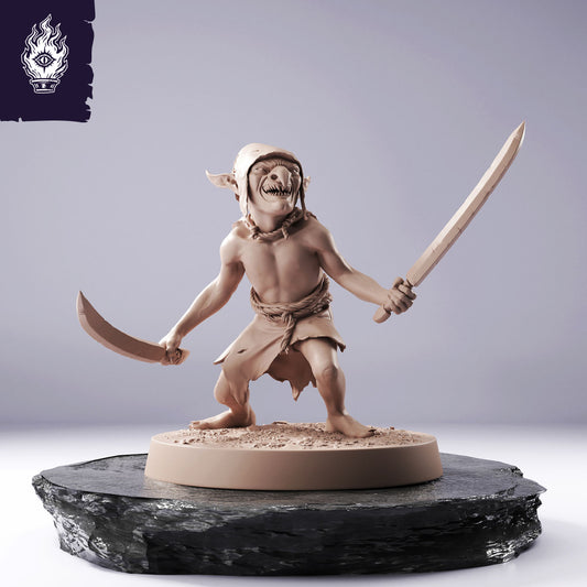 Goblin Dual Sword - Cliffside Orcs