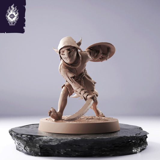 Goblin Sword and Shield - Cliffside Orcs