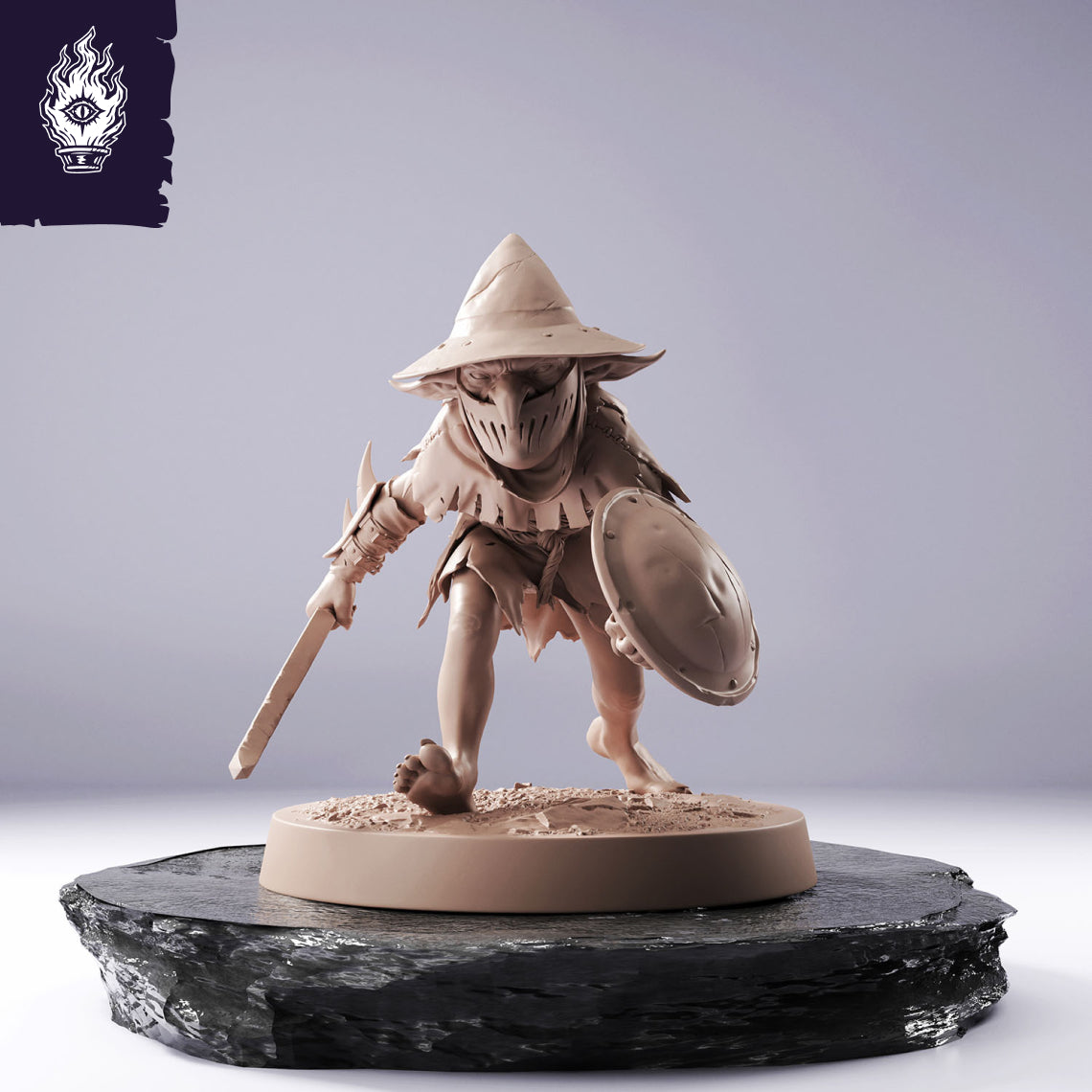 Goblin Sword and Shield - Cliffside Orcs