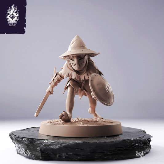 Goblin Sword and Shield - Cliffside Orcs