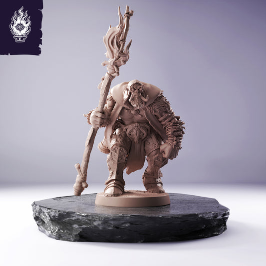 Orc Necromancer - The Fortress of Malakar - Bone Tusk