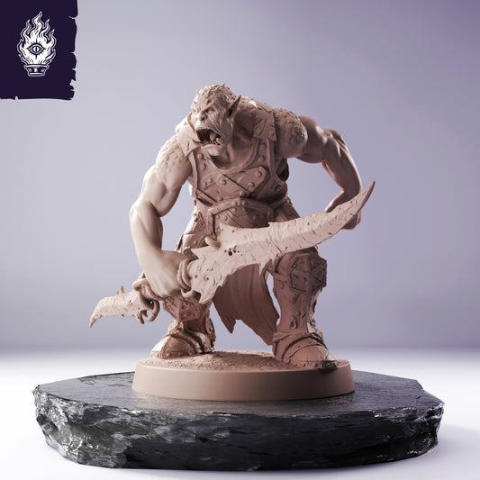 Orc Warrior - The Fortress of Malakar - Red Dawn