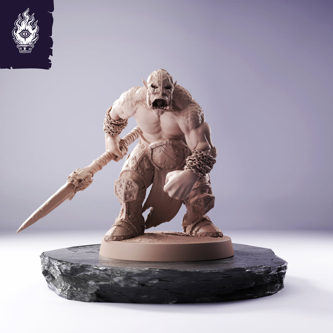 Orc Warrior - The Fortress of Malakar - Red Dawn