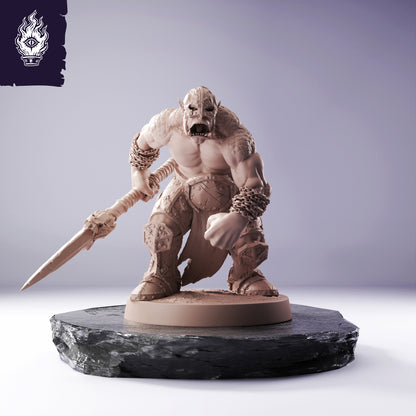 Orc Warrior - The Fortress of Malakar - Red Dawn