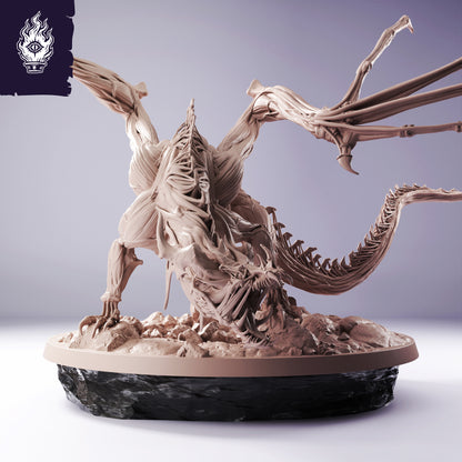 Red Dracolich Dragon - The Fortress Of Malakar