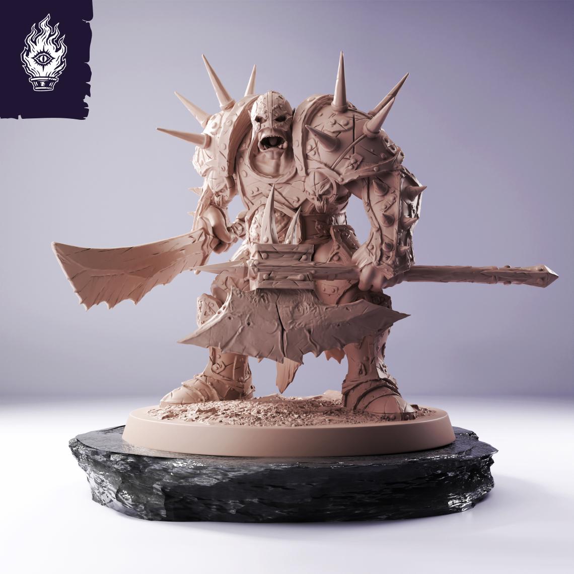 Orc Brutal Sword Axe - Cliffside Orcs