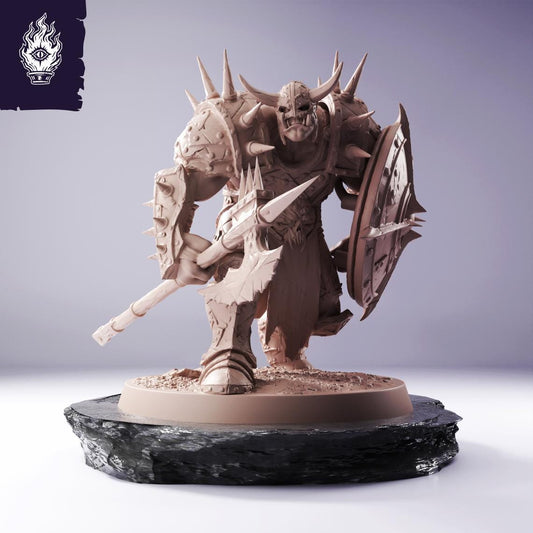 Orc Infantry Spear Shield - Cliffside Orcs