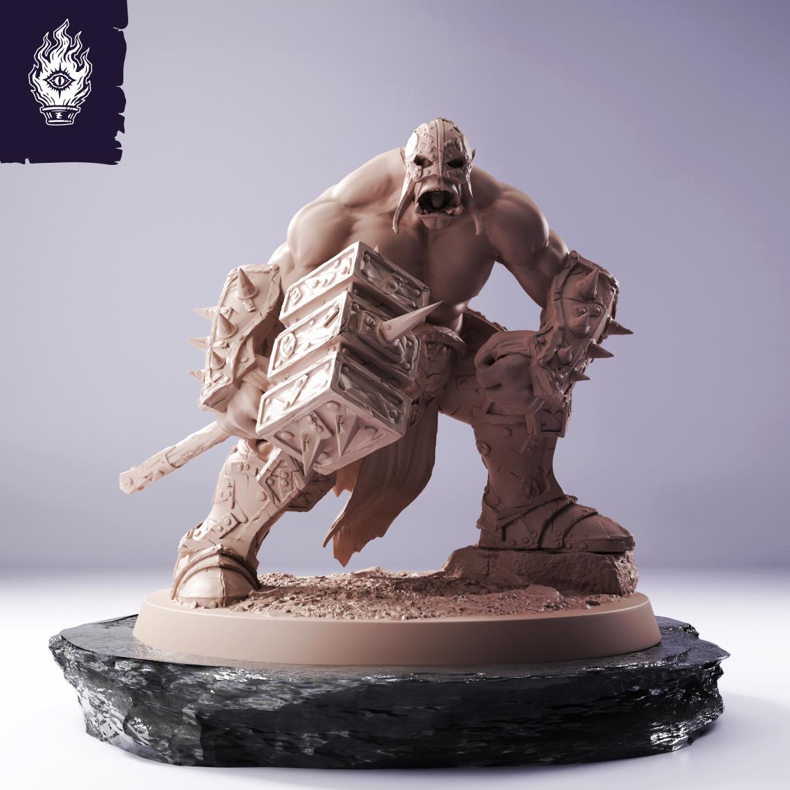 Orc Brutal Hammer - Cliffside Orcs