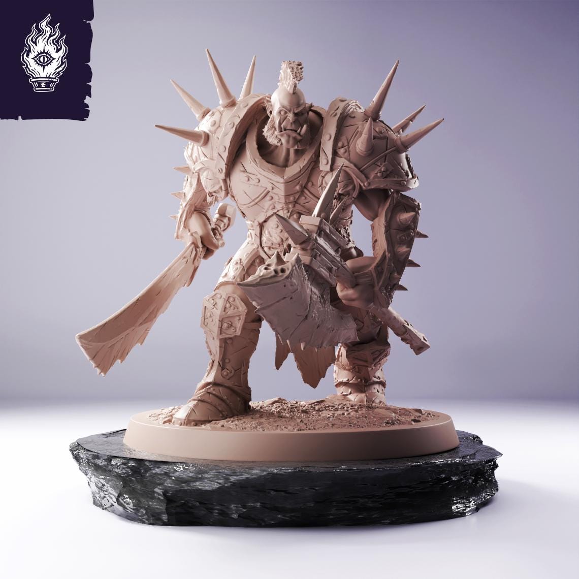 Orc Brutal Sword Axe - Cliffside Orcs