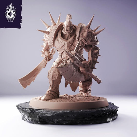 Orc Brutal Sword Axe - Cliffside Orcs