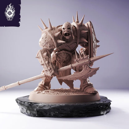 Orc Infantry Spear Shield - Cliffside Orcs