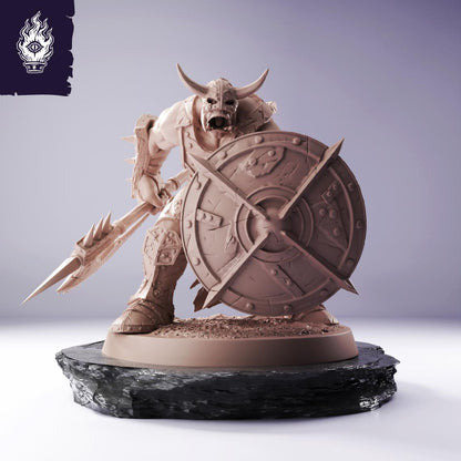 Orc Infantry Spear Shield - Cliffside Orcs