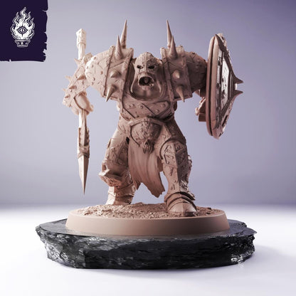 Orc Infantry Spear Shield - Cliffside Orcs