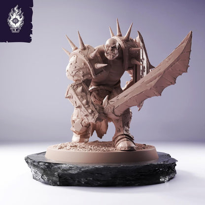 Orc Infantry Sword Shield - Cliffside Orcs