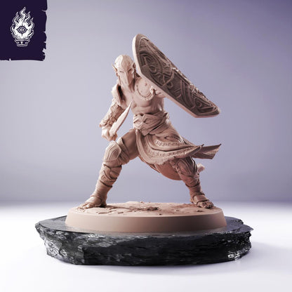 Dark Elf Sword Shield - Deepwood Hollow
