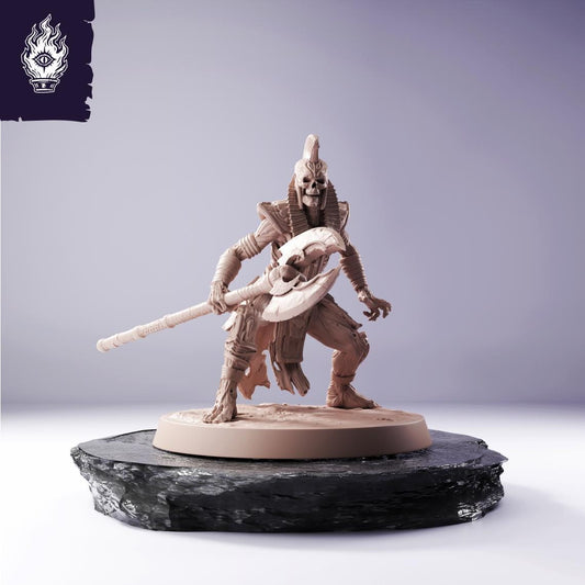 Undead Halberd - Sandals of the Fallen Dynasty