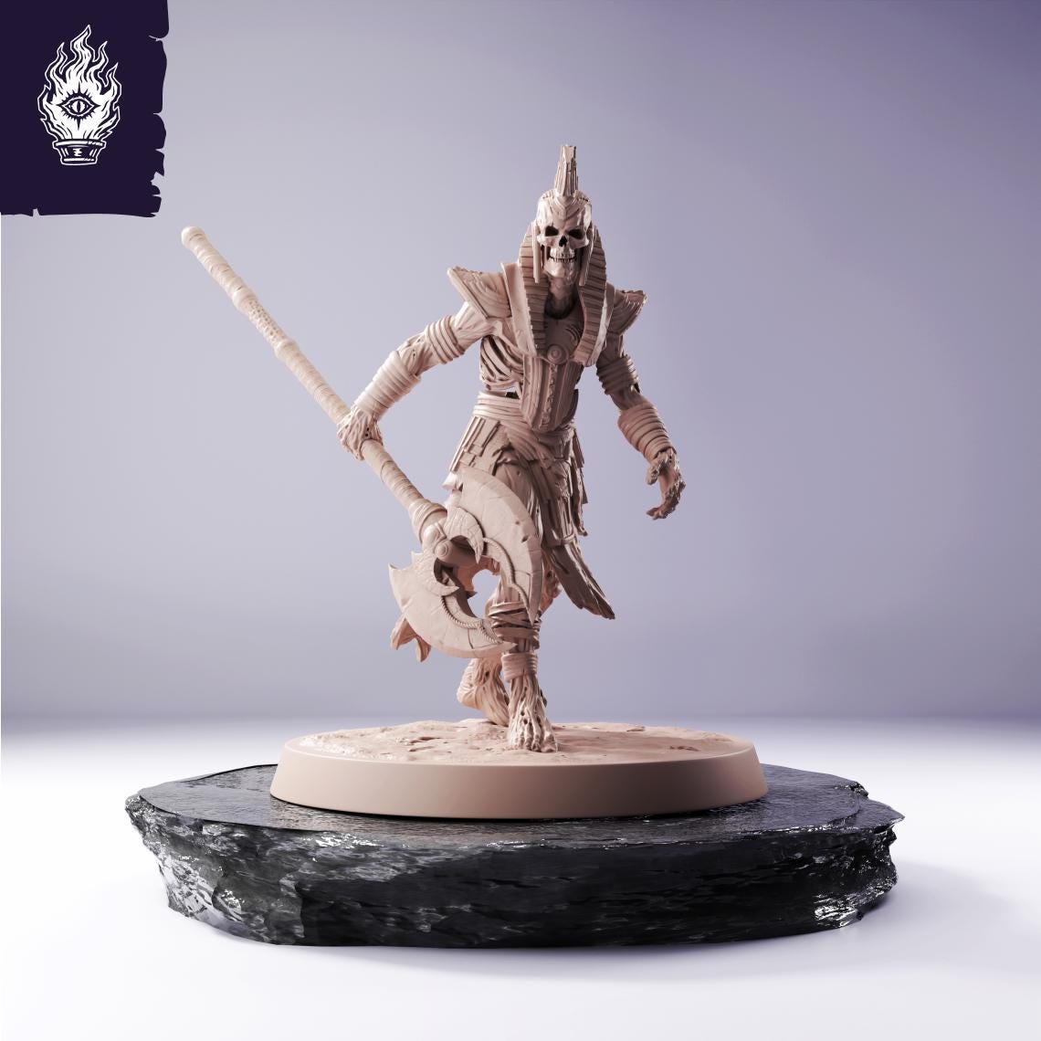 Undead Halberd - Sandals of the Fallen Dynasty