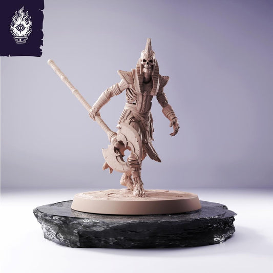 Undead Halberd - Sandals of the Fallen Dynasty
