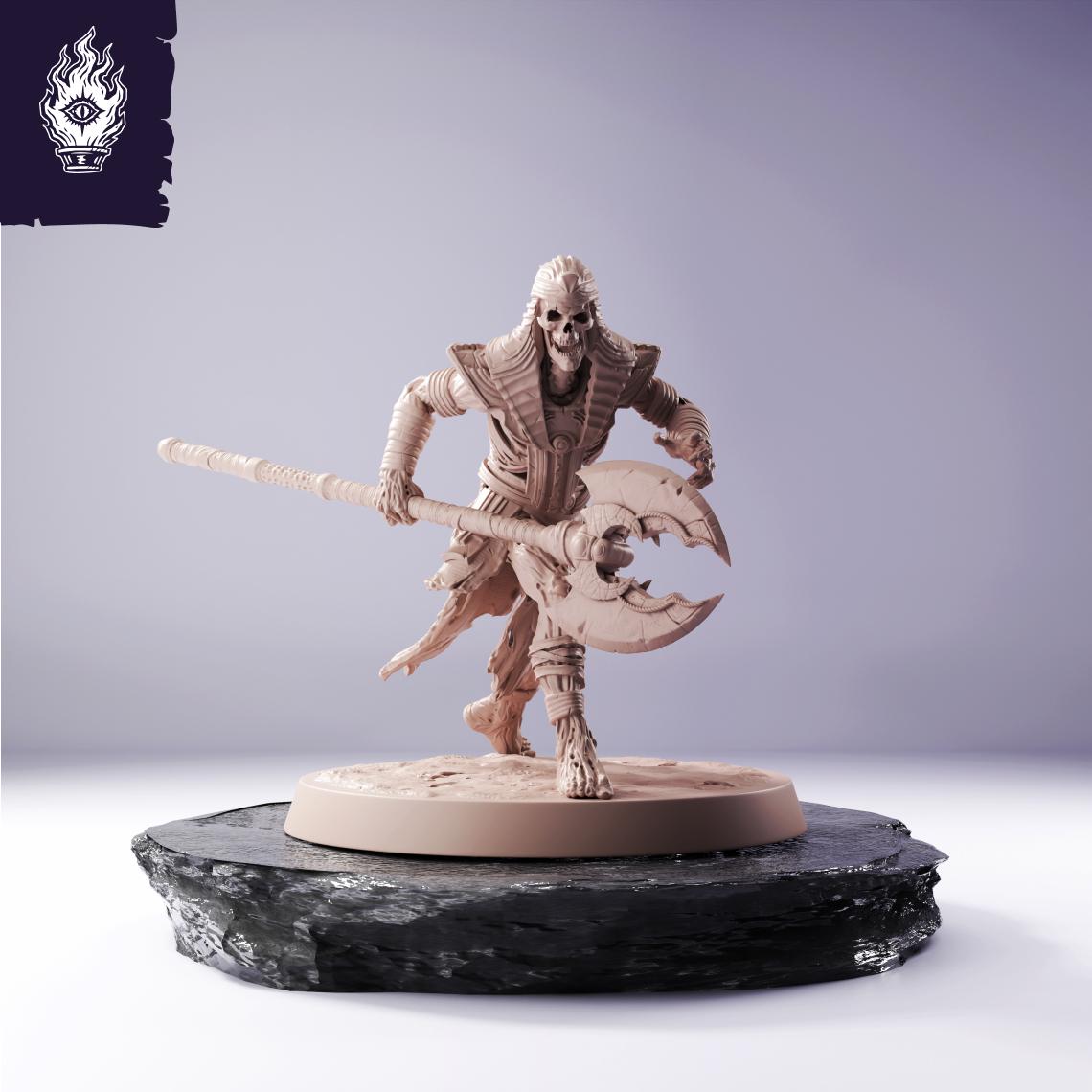 Undead Halberd - Sandals of the Fallen Dynasty