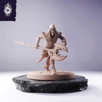 Undead Halberd - Sandals of the Fallen Dynasty