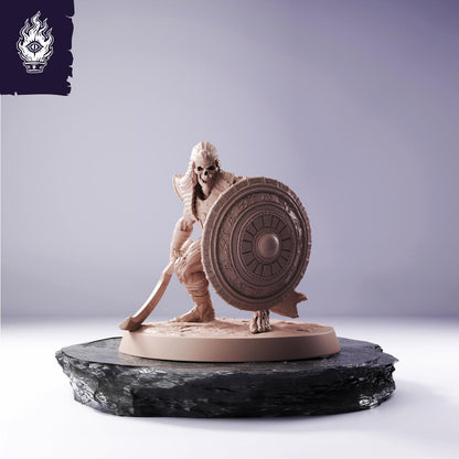 Undead Sword Shield - Sandals of the Fallen Dynasty