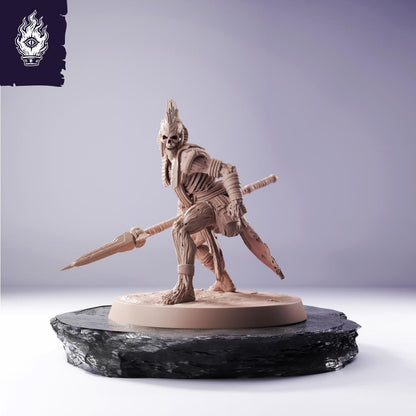 Undead Spear - Sandals of the Fallen Dynasty