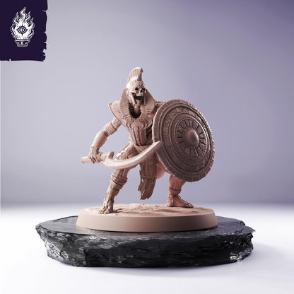 Undead Sword Shield - Sandals of the Fallen Dynasty