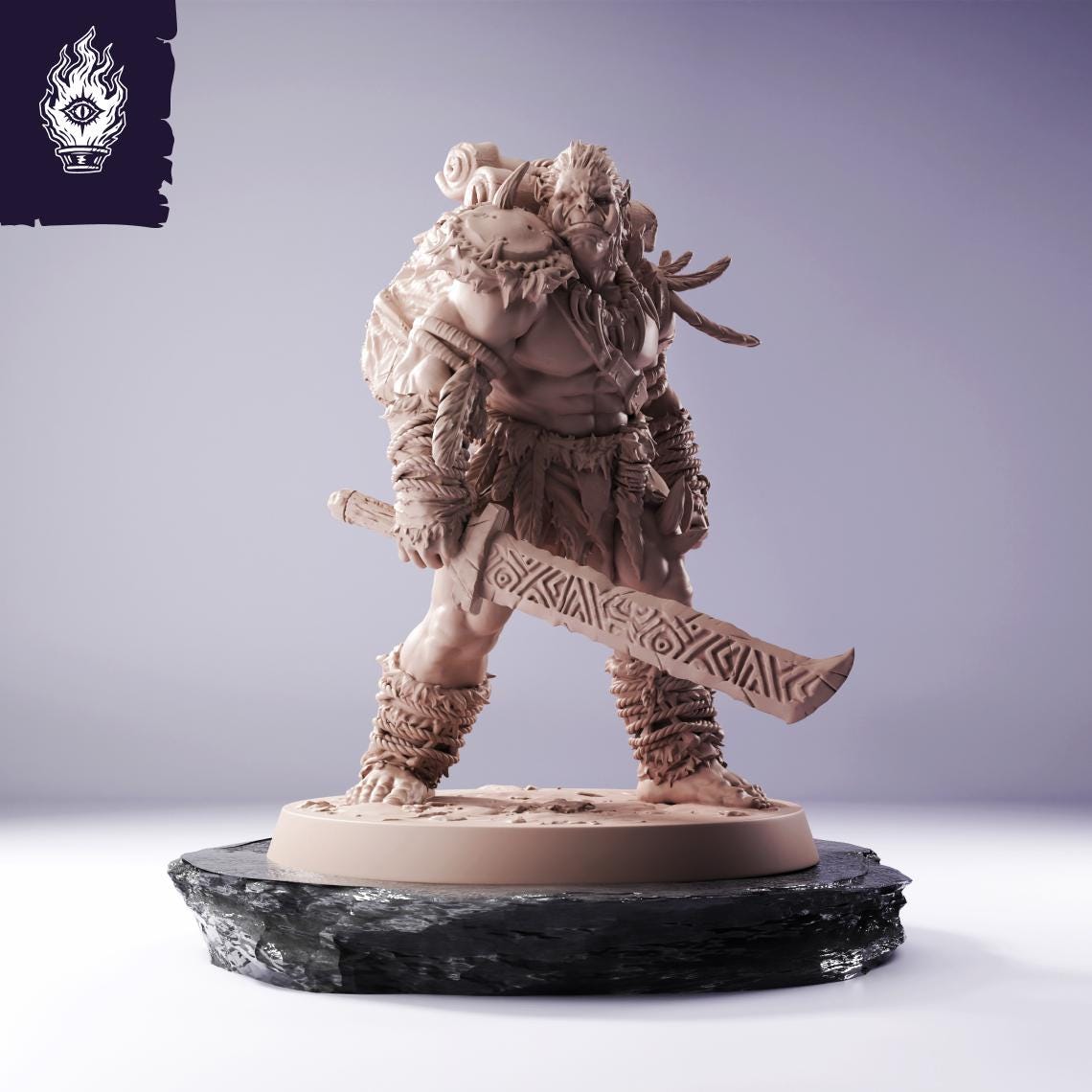 Orc 5 Classes Starter Set Resin Miniature
