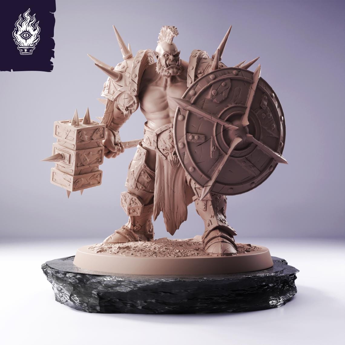 Orc 5 Classes Starter Set Resin Miniature