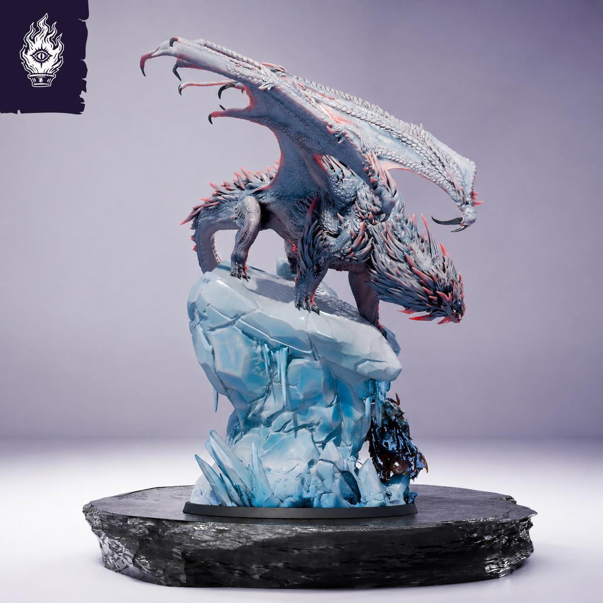 Ancient White Dragon Elder - Duskhelm