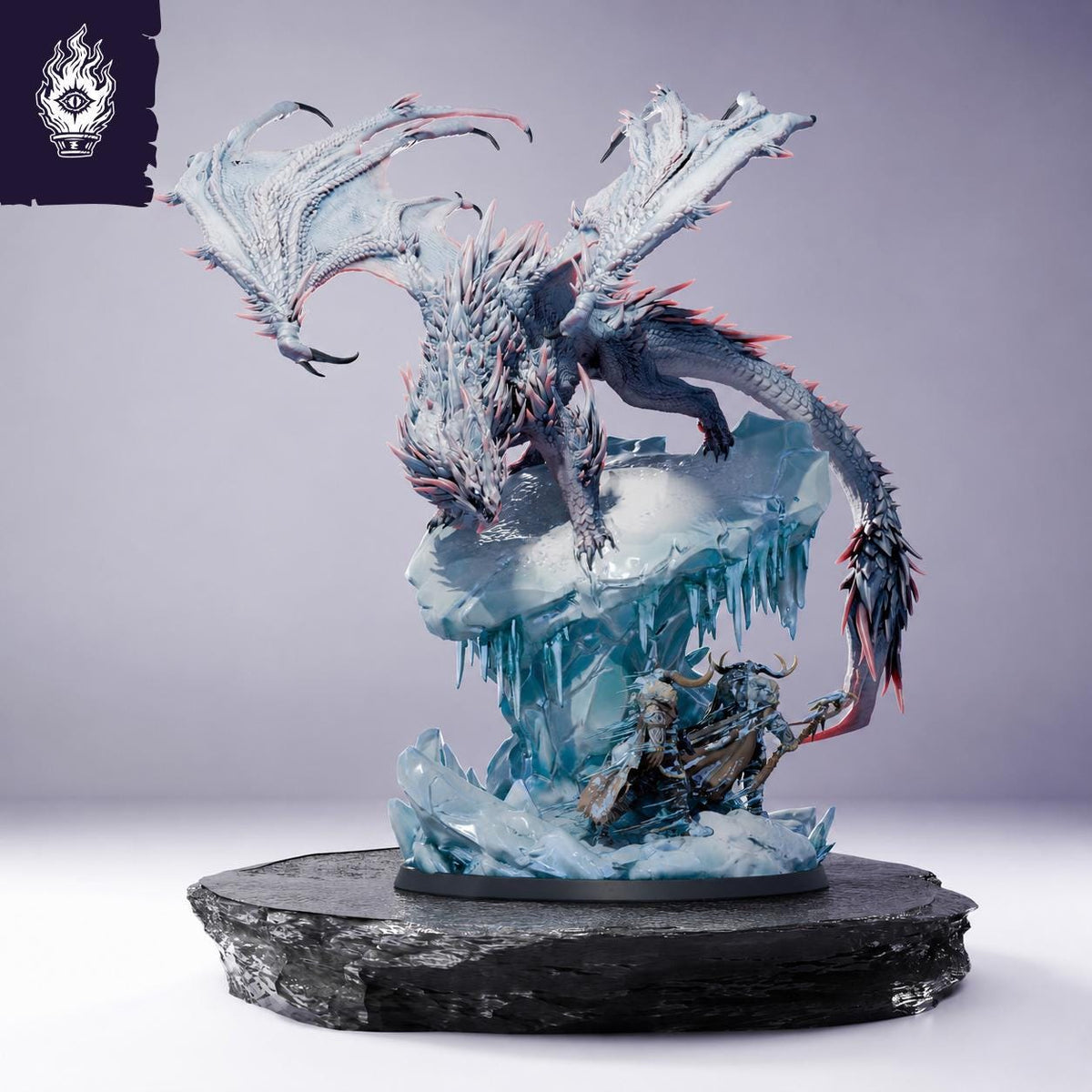 Ancient White Dragon Elder - Duskhelm