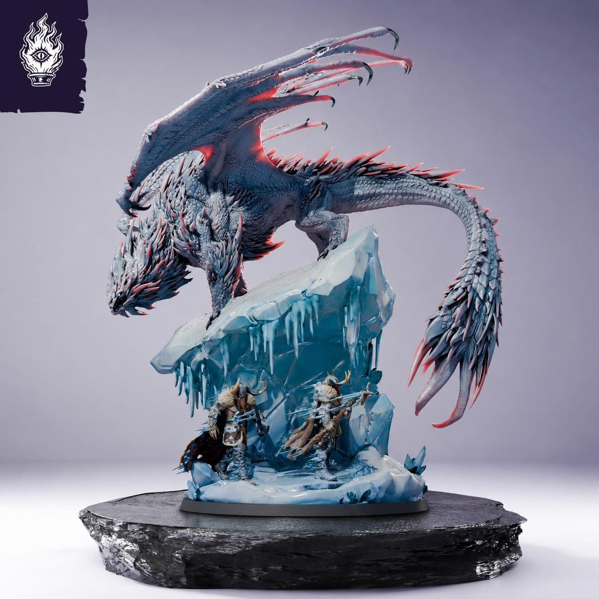 Ancient White Dragon Elder - Duskhelm
