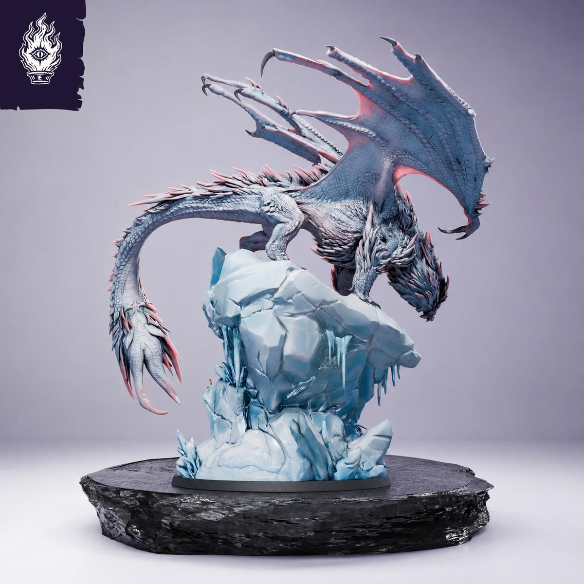 Ancient White Dragon Elder - Duskhelm