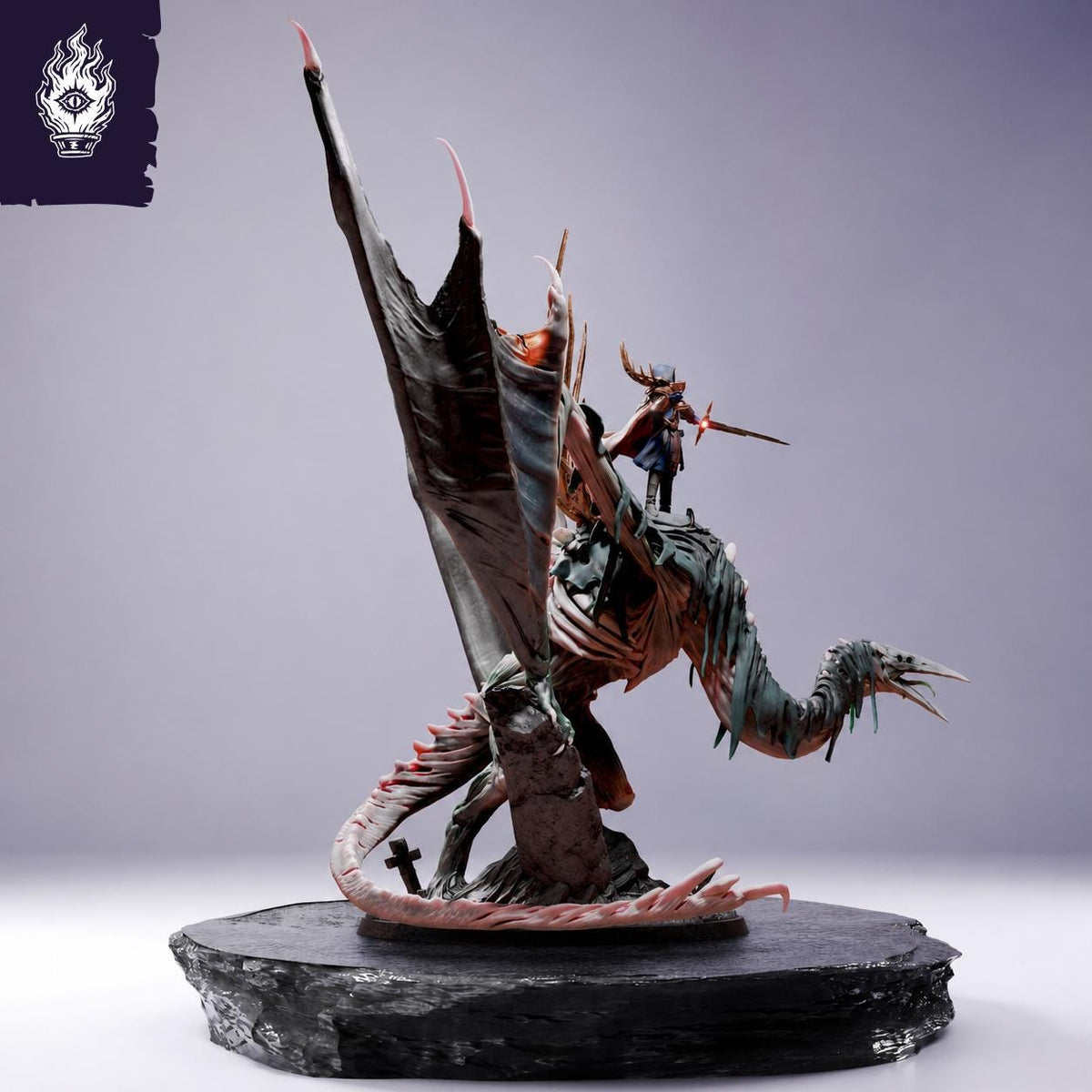 Nightwing Mourner Soren, the Bone Reaper - Duskhelm