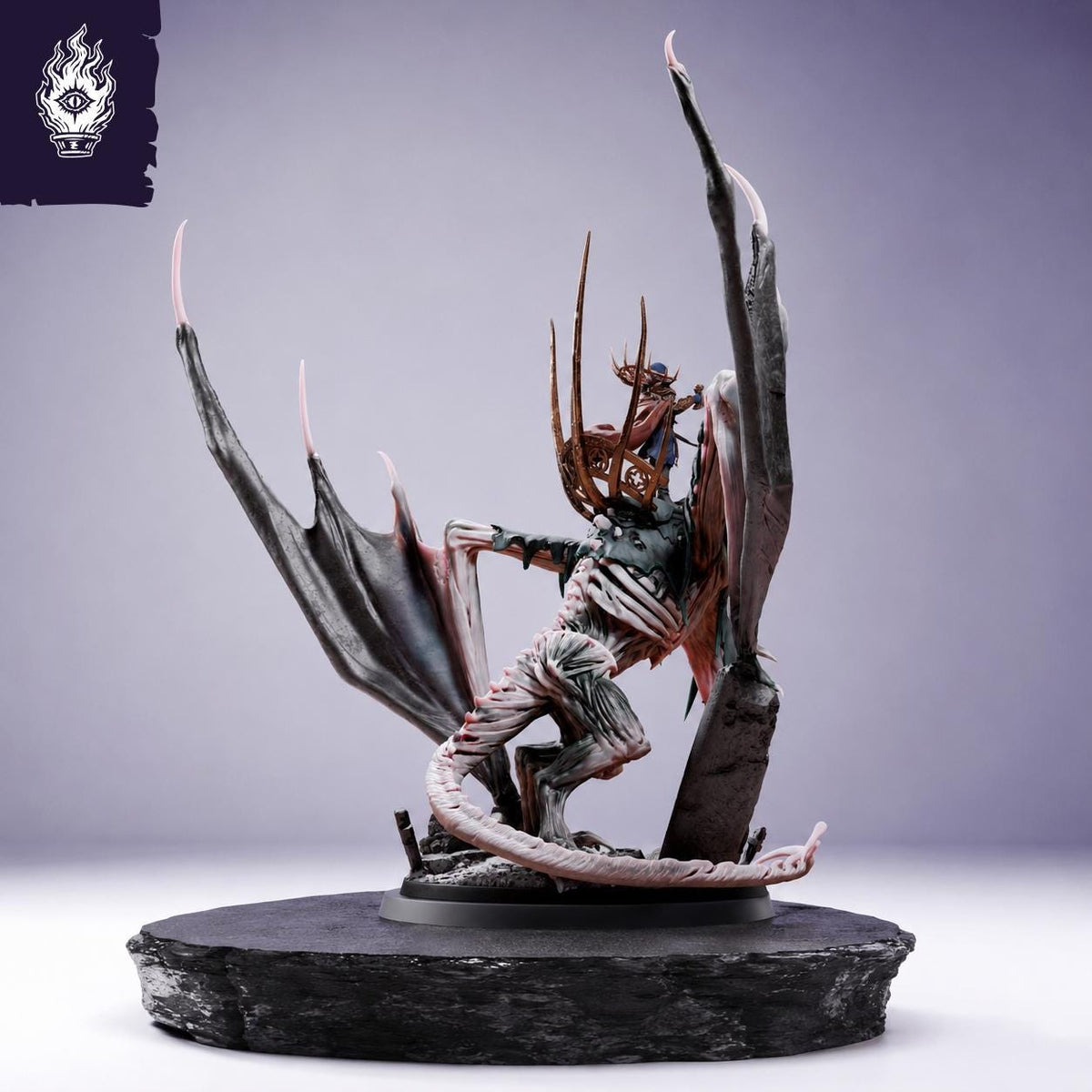 Nightwing Mourner Soren, the Bone Reaper - Duskhelm