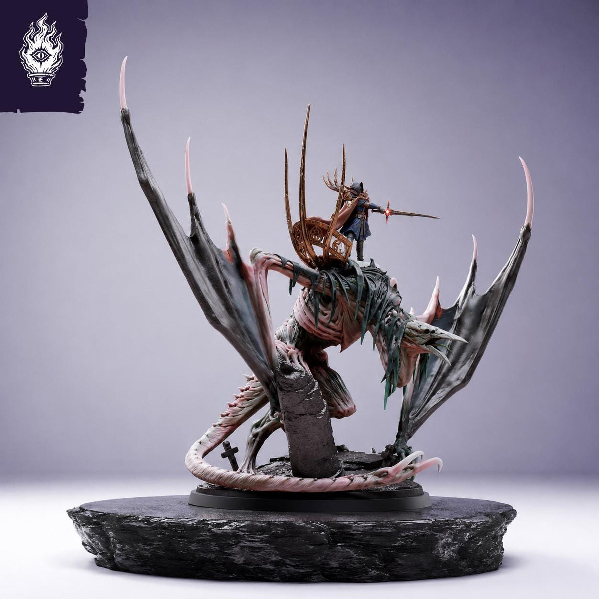 Nightwing Mourner Soren, the Bone Reaper - Duskhelm