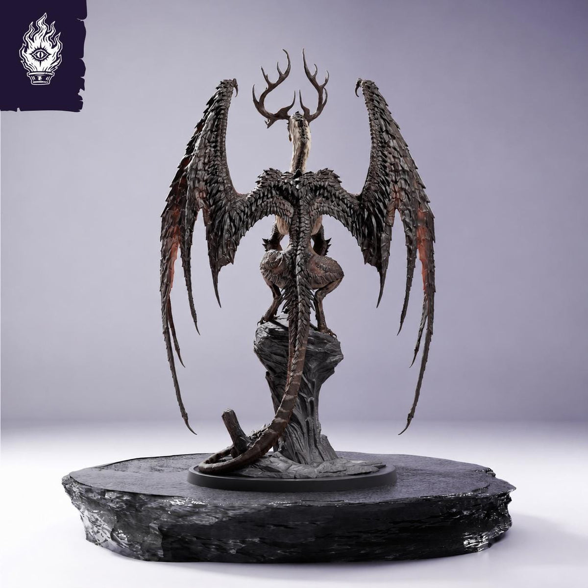 Adult Vampiric Dragon - Duskhelm