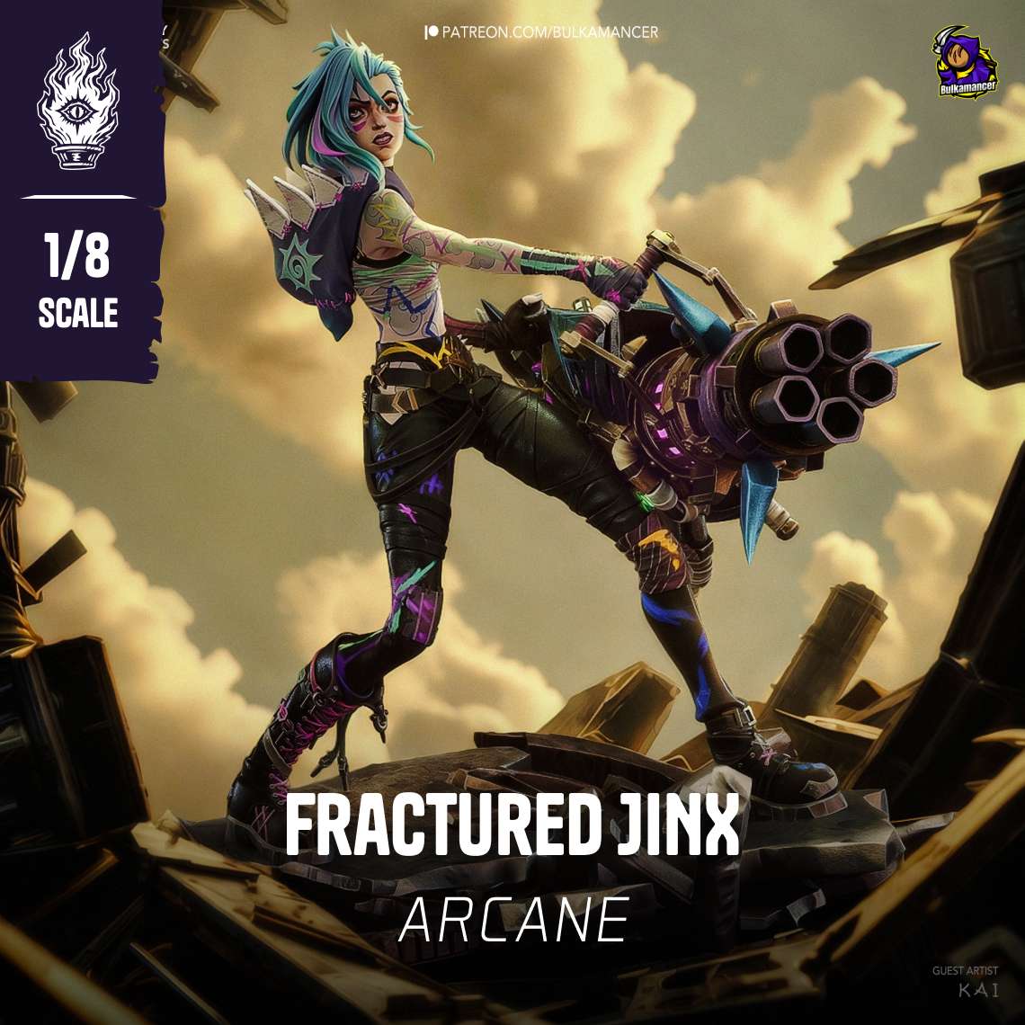 Fractured Jinx - Arcane