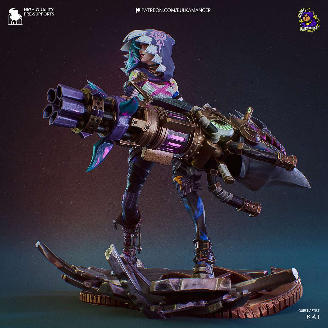 Fractured Jinx - Arcane