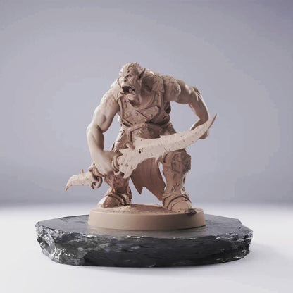 Orc Warrior - The Fortress of Malakar - Red Dawn