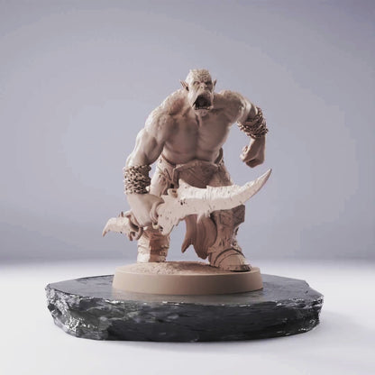 Orc Warrior - The Fortress of Malakar - Red Dawn