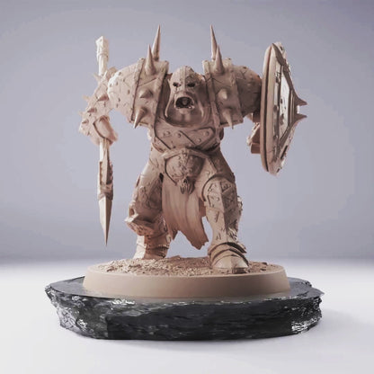 Orc Infantry Spear Shield - Cliffside Orcs