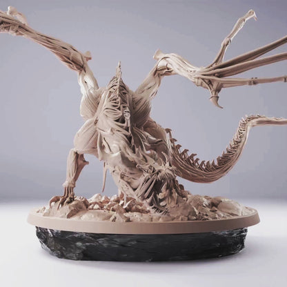 Red Dracolich Dragon - The Fortress Of Malakar