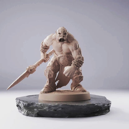 Orc Warrior - The Fortress of Malakar - Red Dawn