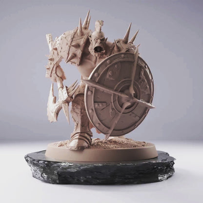 Orc Infantry Spear Shield - Cliffside Orcs
